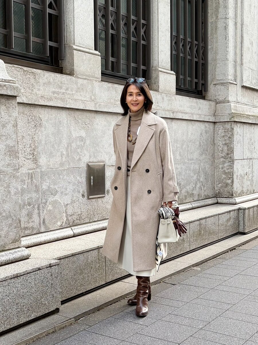 有村さんZARAコート①