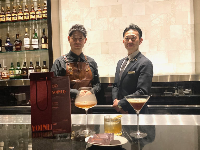 『YOINED』とオリジナルカクテル