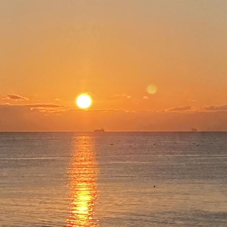 26年1月中道さんブログ_初日の出