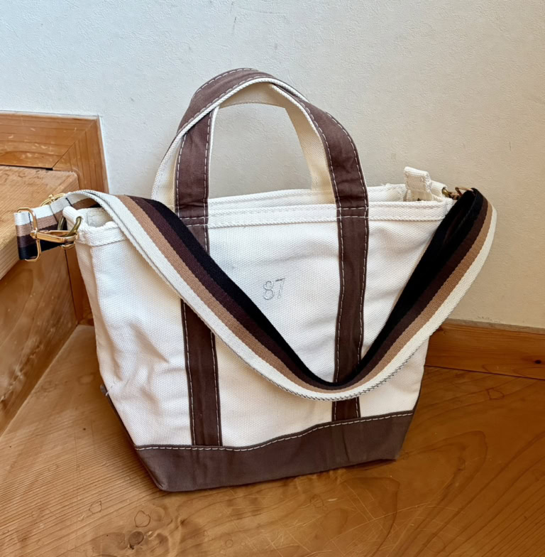 26年1月YUMIKOさんブログ_L.L.Beanのトートバッグ