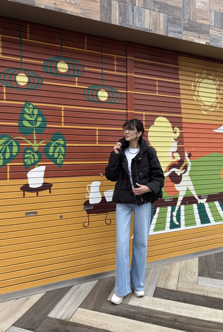 アトリエエヌズのショートダウンコート