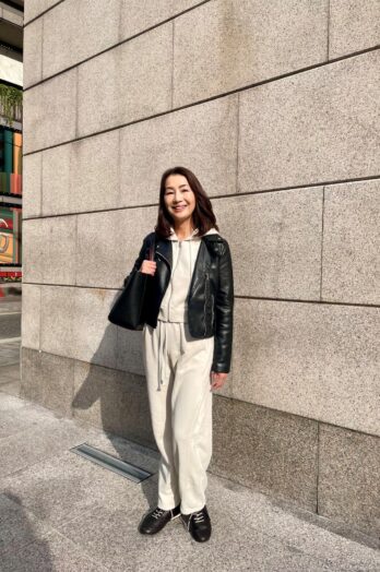 【60代お手本スナップ・大阪】大人の余裕！全身スウェットを上品に着こなすポイントとは？