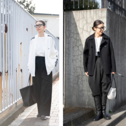 50代モノトーンコーデDAY5・DAY６