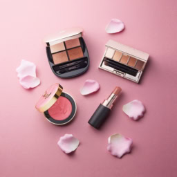 ルナソル スタイリングアイゾーンコンパクトN、コスメデコルテ スキンシャドウ デザイニング パレット、コスメデコルテ ルージュデコルテ クリームグロウ、イヴ・サンローラン YSL メイクミー ブラッシュ パウダー