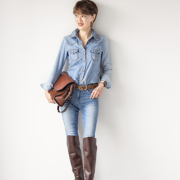 コートを脱ぐと……