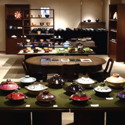 50年近い歴史を誇る器専門店。開店以来、400名にのぼる作家を紹介し、2階のギャラリーでは年20回ほど個展を開催しています。「絵付けのもので紹介した松本郁美さんの皿もこちらで買いました。WEBサイトも充実していて、遠方からでも購入できるのが嬉しい。買った器はマネージャーに預け、帰国のタイミングで受け取っています（笑）」