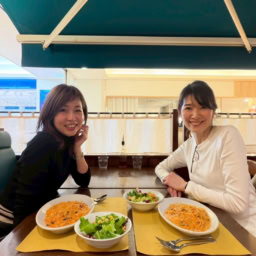 インフルエンサーのたかこさんとランチ