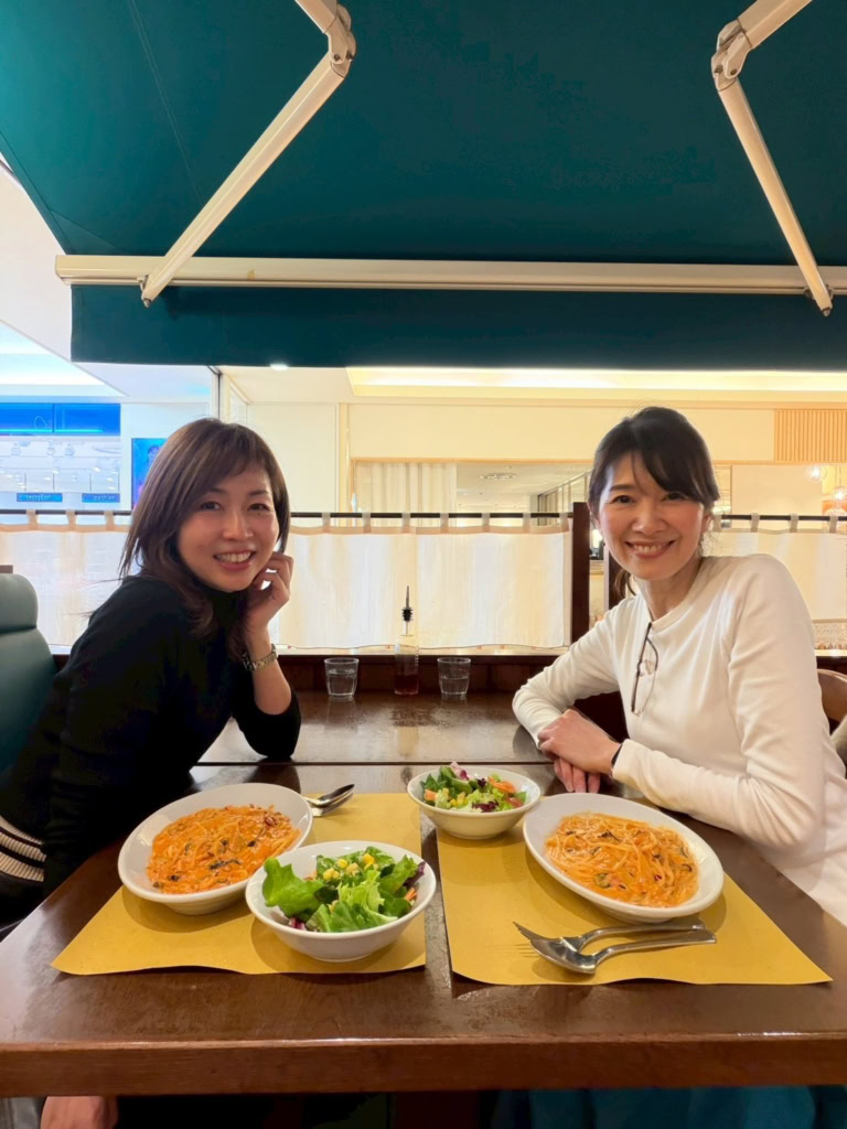 インフルエンサーのたかこさんとランチ