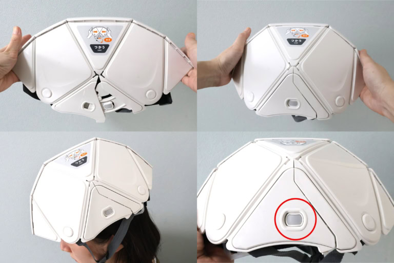 数秒ですぐに立体に