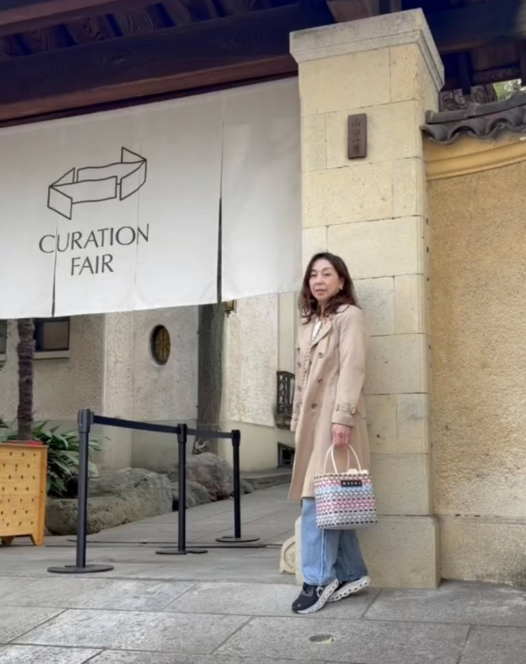 「九段 kudan house」にて行われた期間限定のフェア「CURATION⇄FAIR Tokyo 2026」を訪れた際のコーディネート