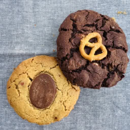 プレッツェルトッピングクッキー