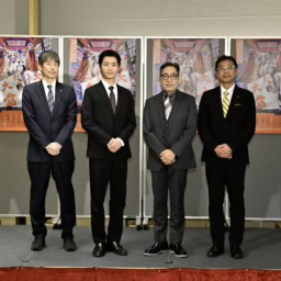 『獨道中五十三驛』製作発表会見