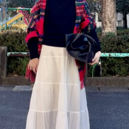 26年２月yumikoさんブログ_リブニットソックスブーツコーデ