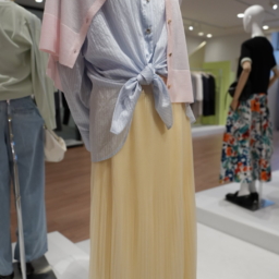 プラステ26春夏展示会_シアーアイテムコーデ