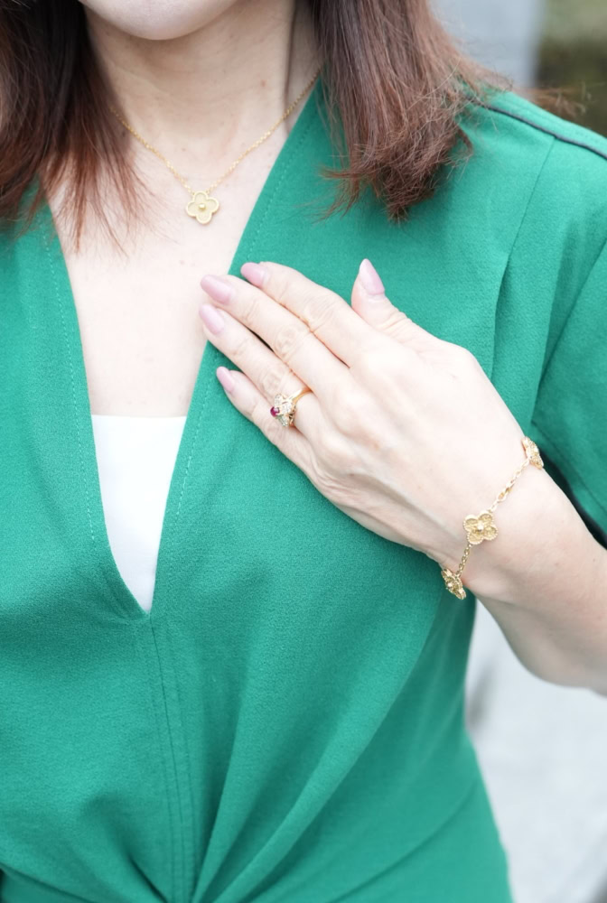 ヴァン クリーフ&アーペルはお気に入りジュエリーブランドのひとつ