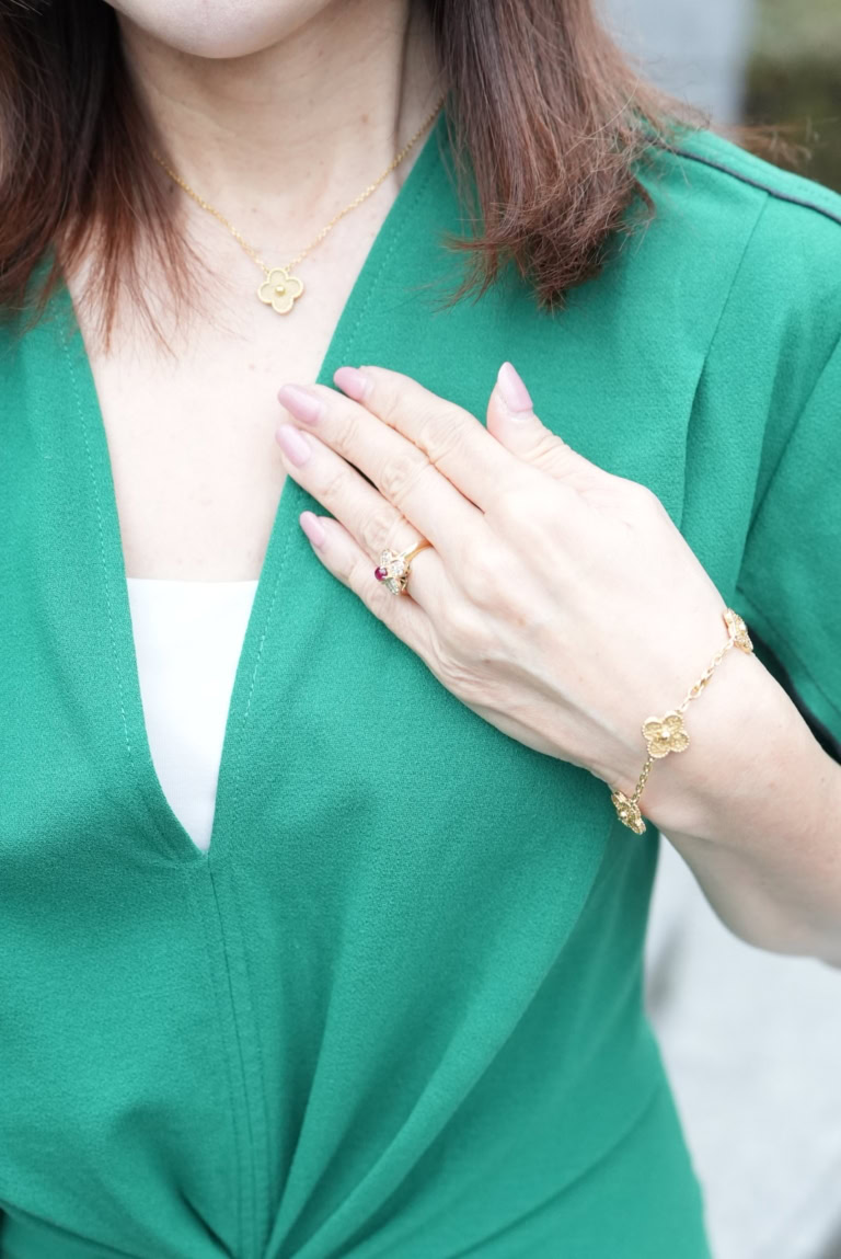 ヴァン クリーフ&アーペルはお気に入りジュエリーブランドのひとつ