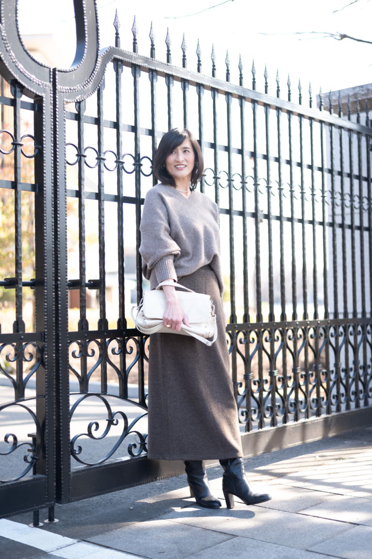 50代6日間コーデ_エレガント編「DAY4」