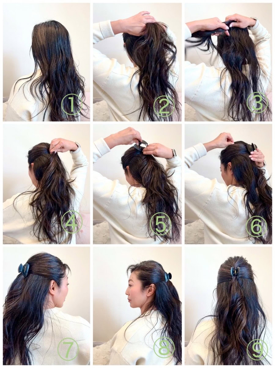 忙しい朝の時短ヘアアレンジやってみた!