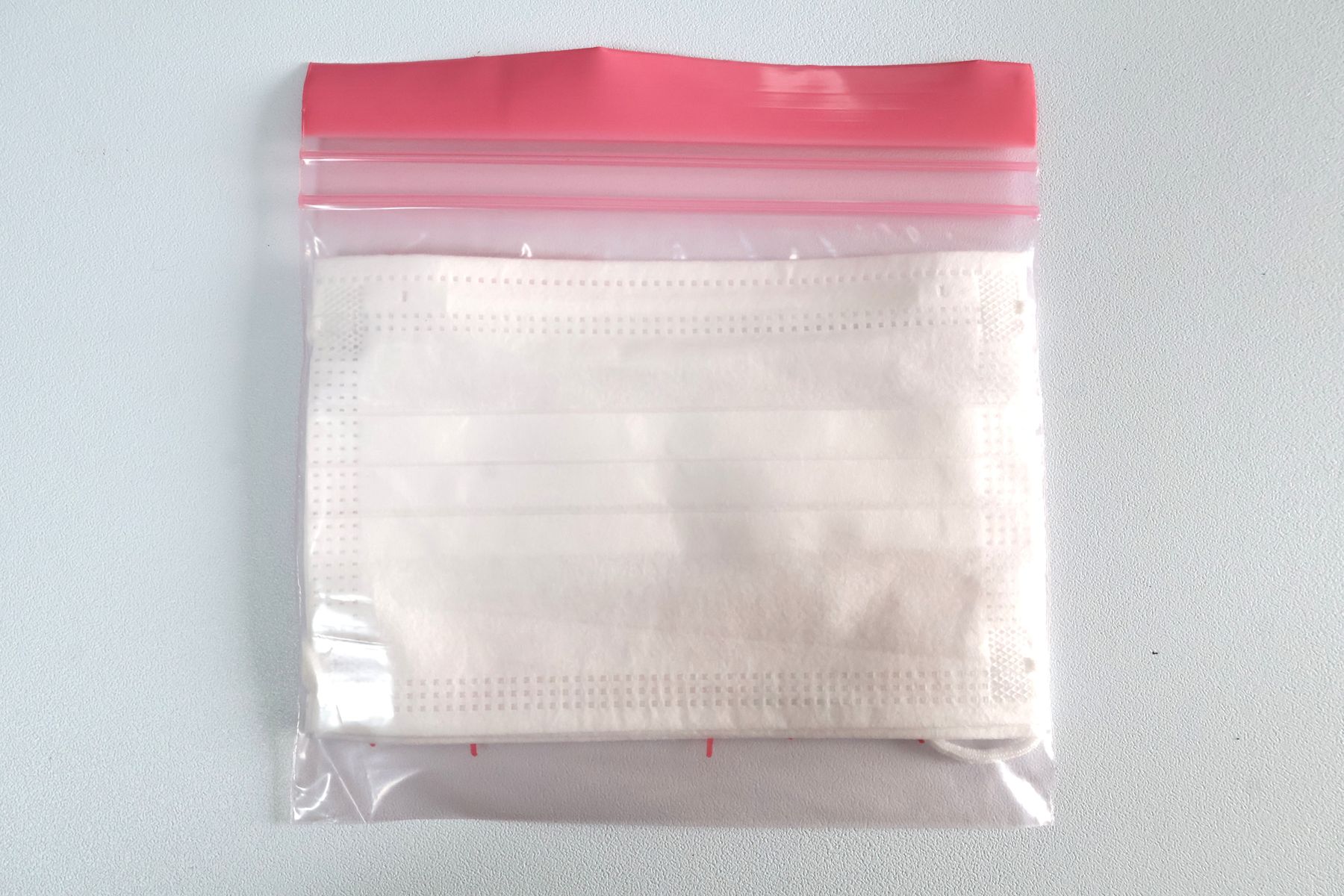 ジッパーバッグに入れると良い