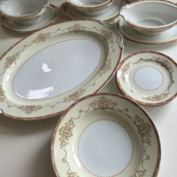 26年２月MOTOMIさんブログ_オールドノリタケ_受け継いだ陶器たち