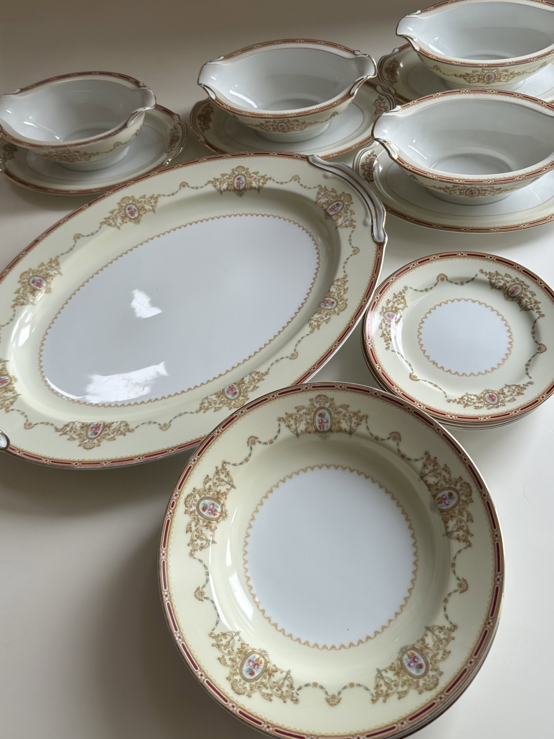 26年２月MOTOMIさんブログ_オールドノリタケ_受け継いだ陶器たち