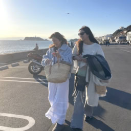 中道さん26年２月ブログ_鎌倉の海へ