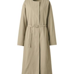 ノーカラーロングコート リラックスフィット ￥7,990