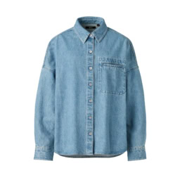 デニムリラックスシャツジャケット ￥4,990