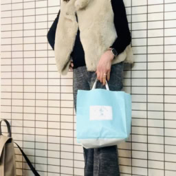 大谷りえ子さんの着こなし