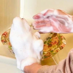 手の泡洗い習慣