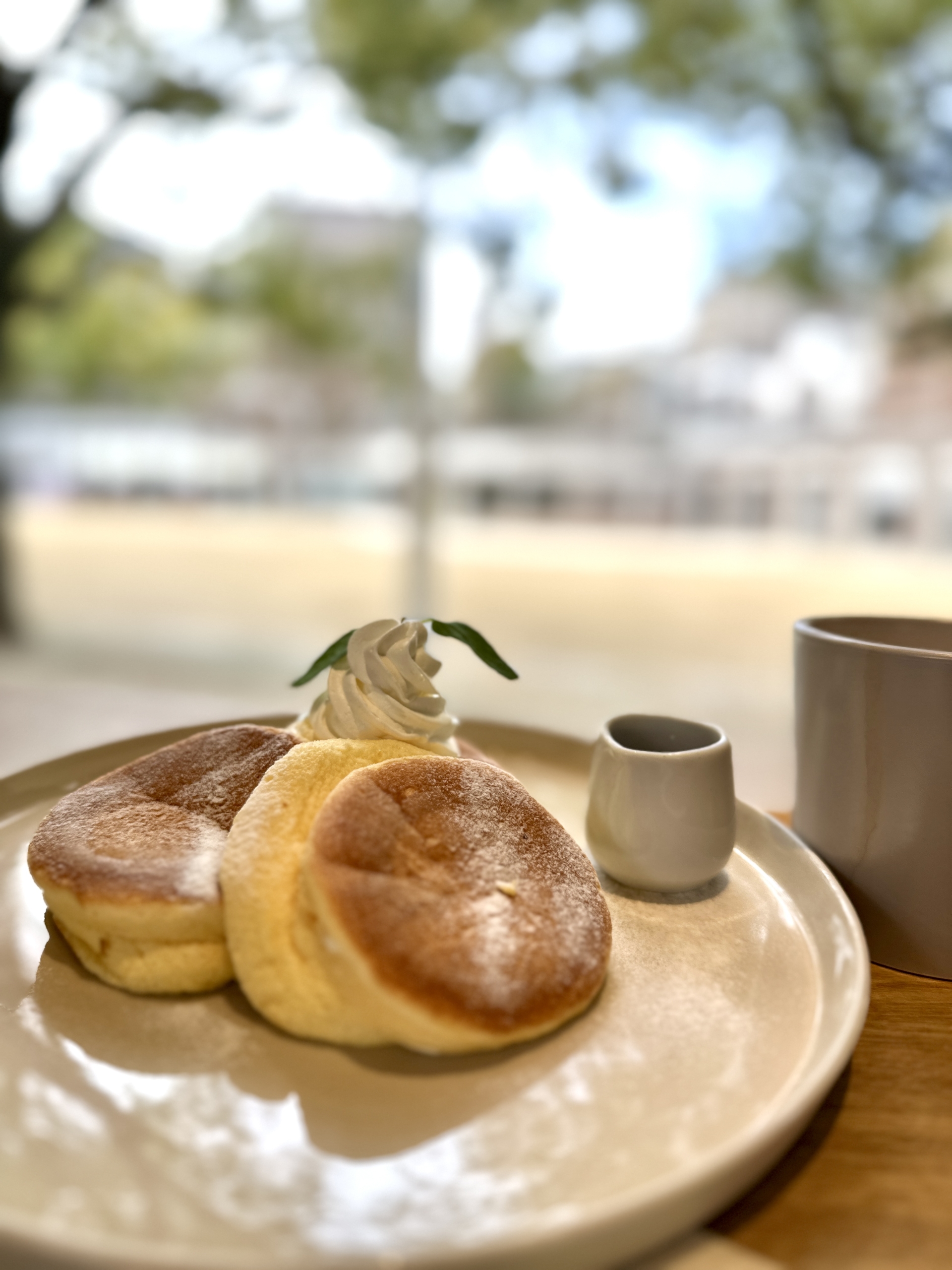 PARK CAFE BRANCO (パーク カフェ ブランコ)のふわふわパンケーキ