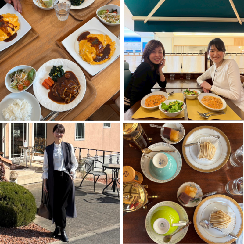 【50代お出かけ】再会を楽しんだ1月!「カフェマーナ・メリー」「あさり食堂」「炭火煎珈琲利休」で過ごすランチ&コーヒータイム