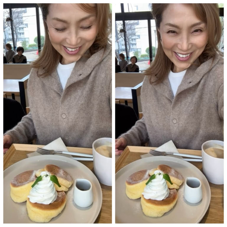 PARK CAFE BRANCO （パーク カフェ ブランコ）のふわふわパンケーキ