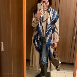 26年２月長谷川さんブログ_タリーズコーヒー＿お出かけコーデ