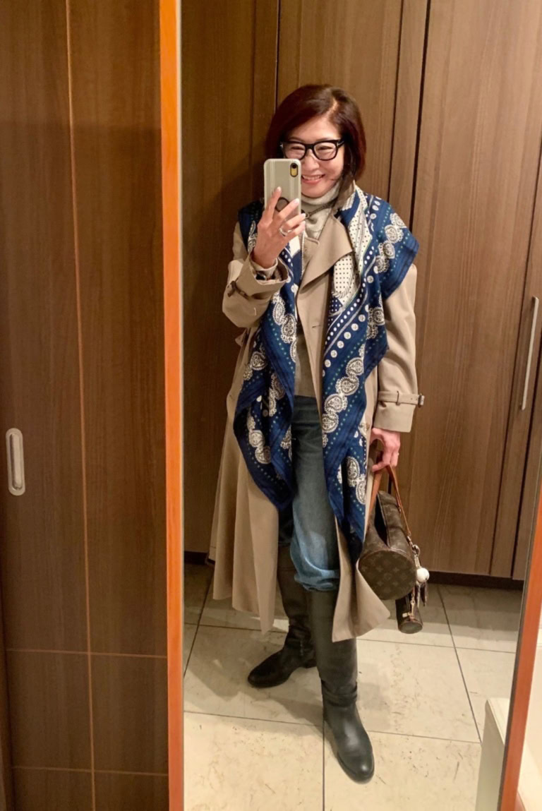 26年２月長谷川さんブログ_タリーズコーヒー＿お出かけコーデ