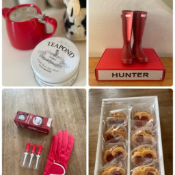 還暦祝いの真っ赤なプレゼント