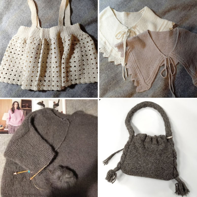 【60代ブログ】趣味活に編み物はいかが?こんな素敵なアイテムが作れるなんて!素敵ブロガー礒部良子さんの作品ご紹介