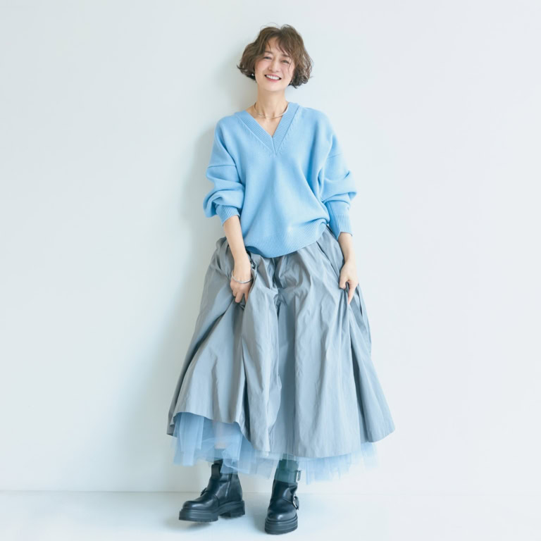 富岡佳子さん着用 アッパーハイツ 2way プルオーバー シャツ ▫️ゆうこ様 専用▫️ - メルカリ