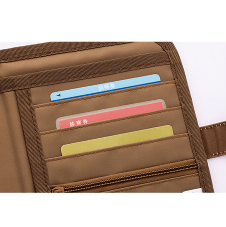 3つのカードポケット