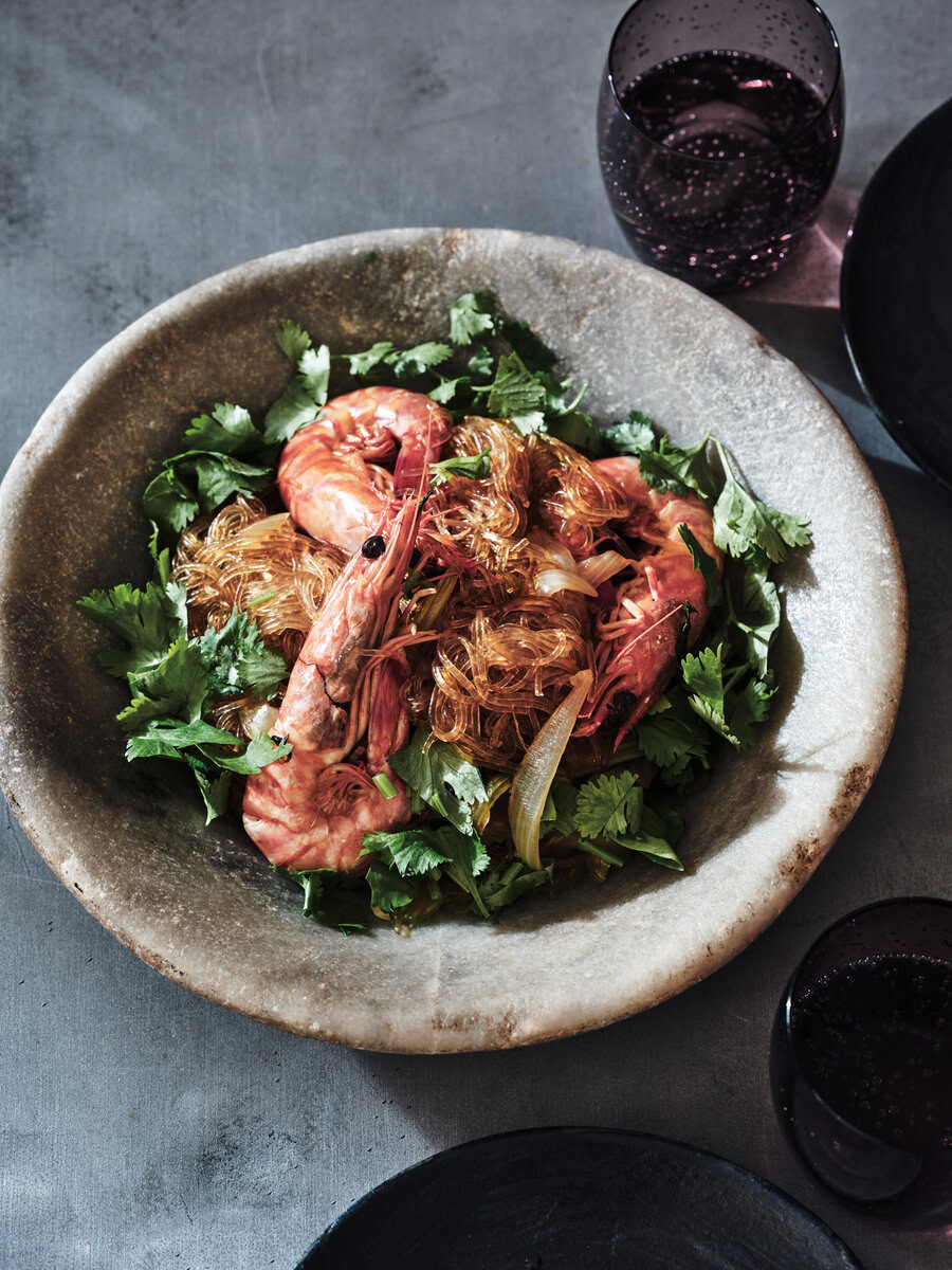 クンオップウンセン／春雨とえびの蒸しもの