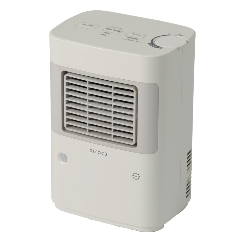 温度調節・人感センサー付き 足元ヒーター まめポカ SH-T251 ¥6,980 /シロカ(シロカサポートセンター)