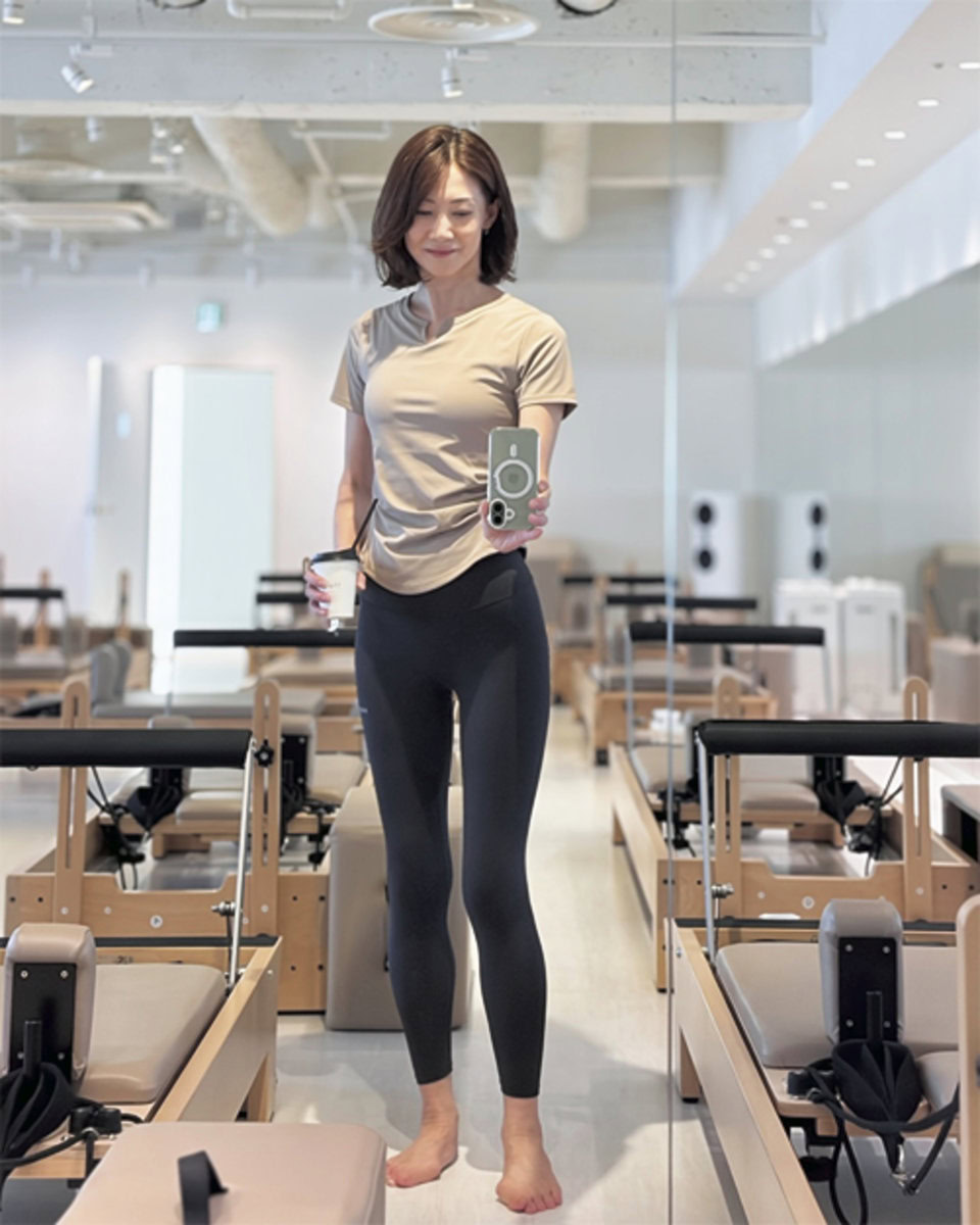 週1回のマシンピラティスを欠かさない広正さん