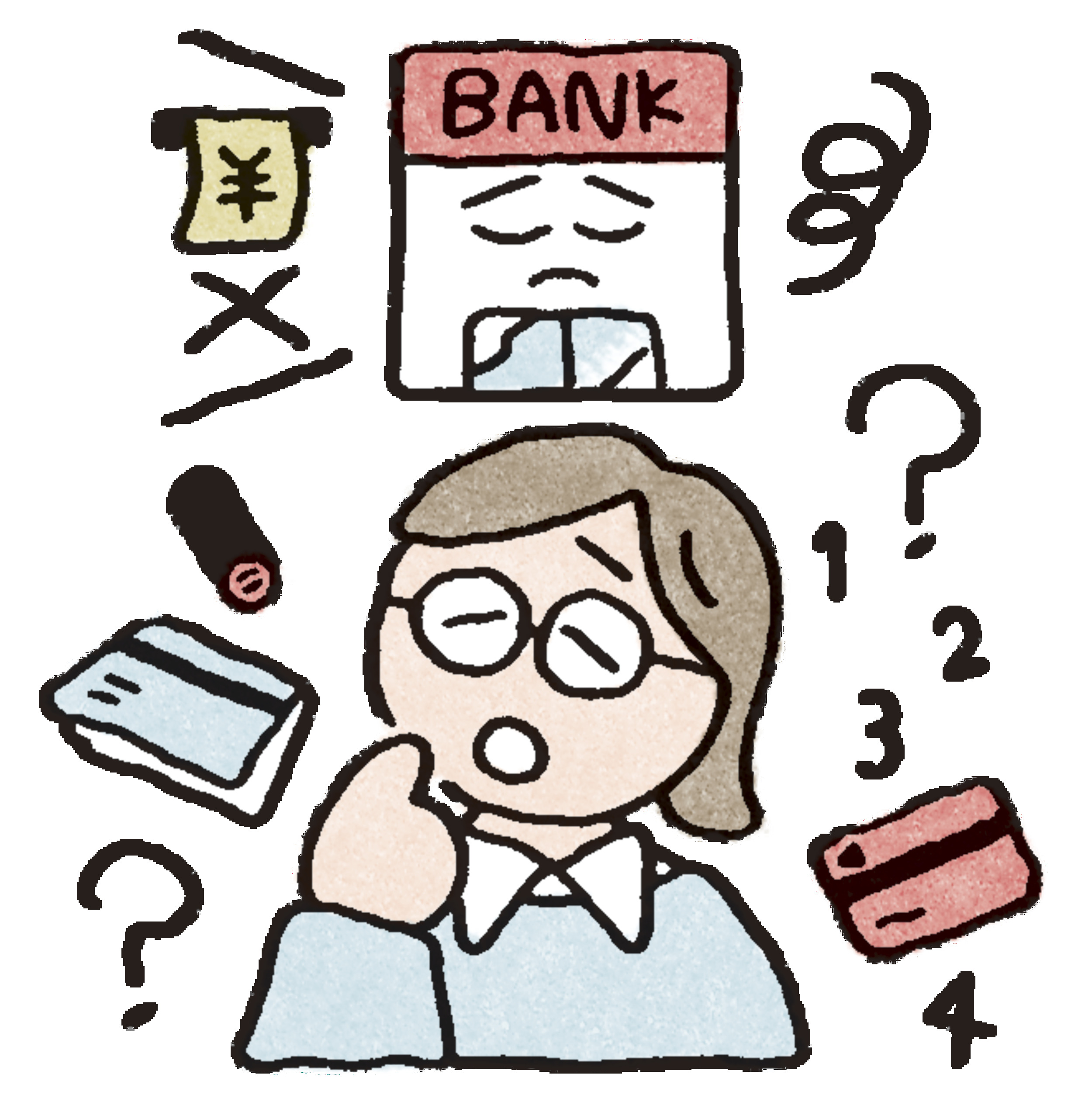 暗証番号がわからない…キャッシュカードや印鑑の管理ができない…