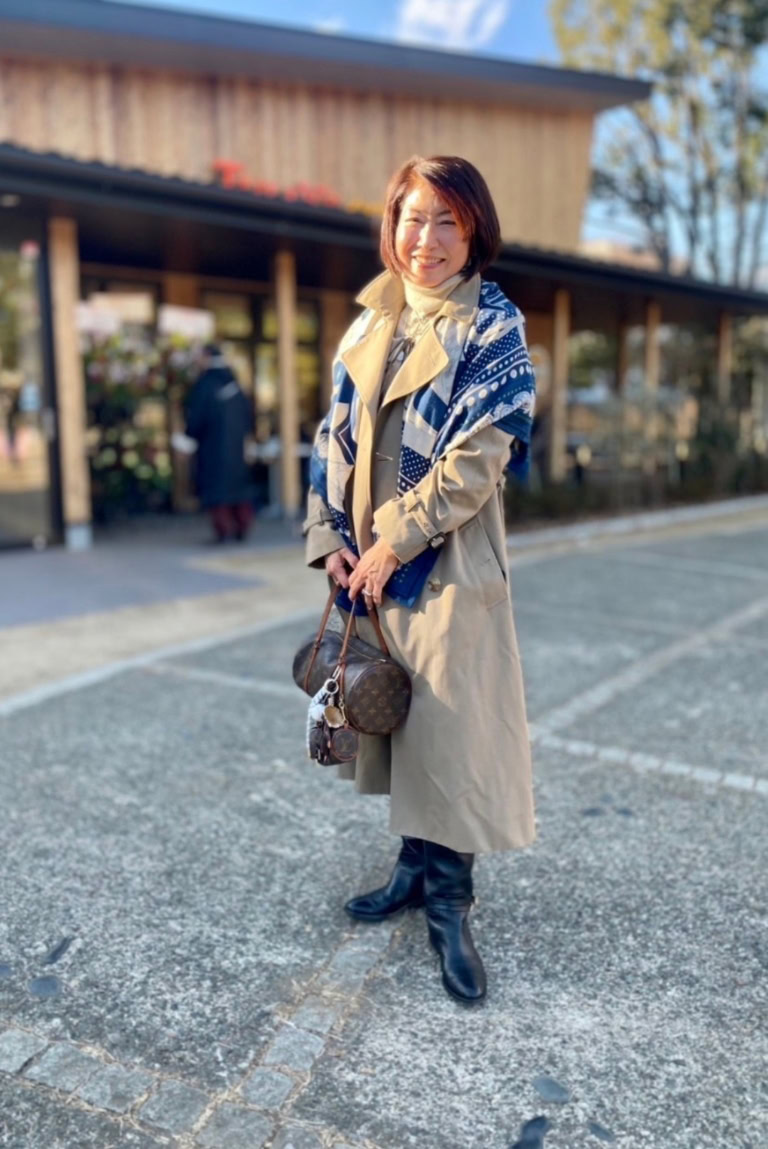 26年２月長谷川さんブログ_タリーズコーヒー＿お出かけコーデ