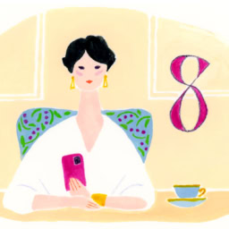 運命数「８」春らしいファッションやメイクで幸運を呼び込んで！