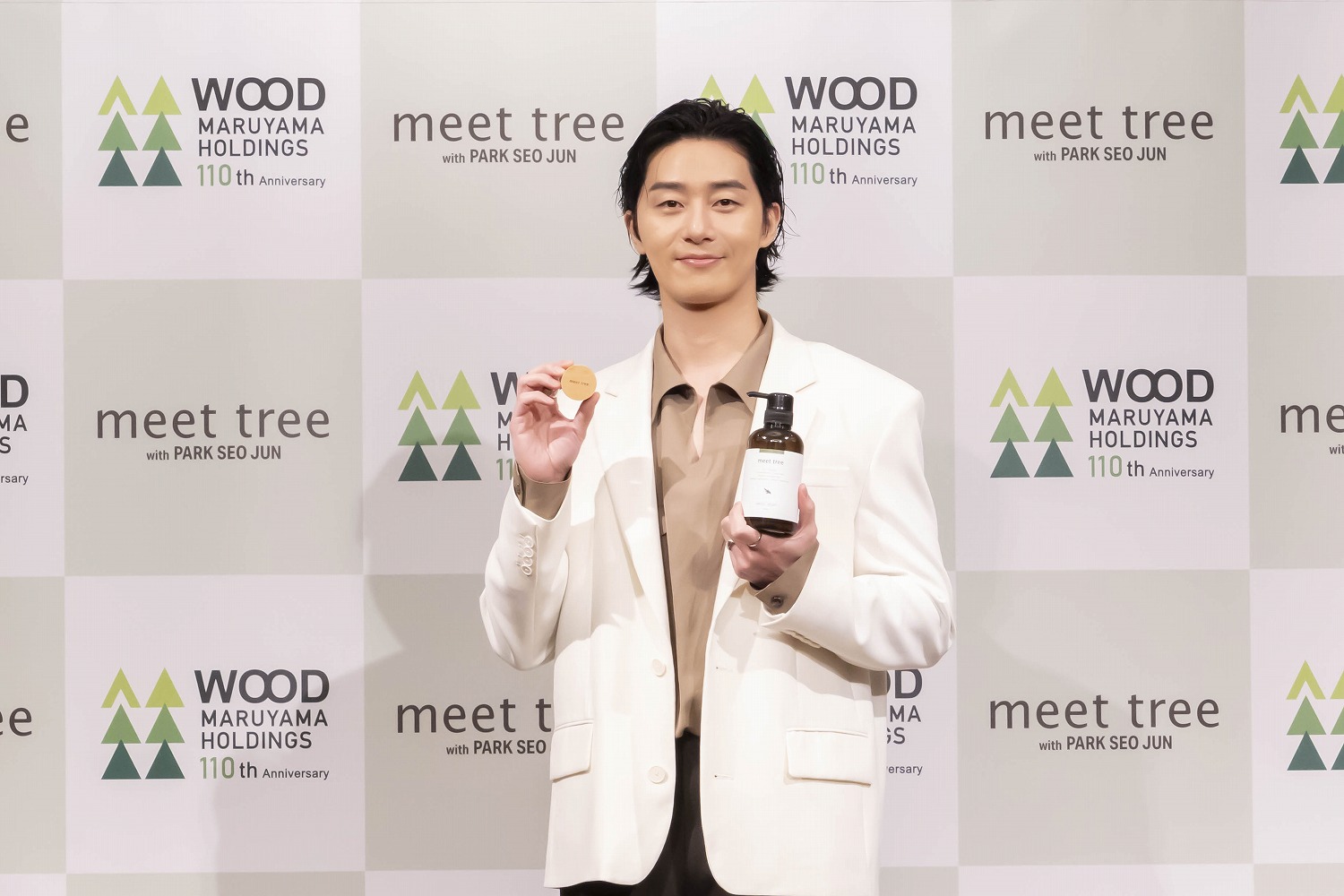 パク・ソジュンさん「meet tree」ブランドアンバサダー就任会見