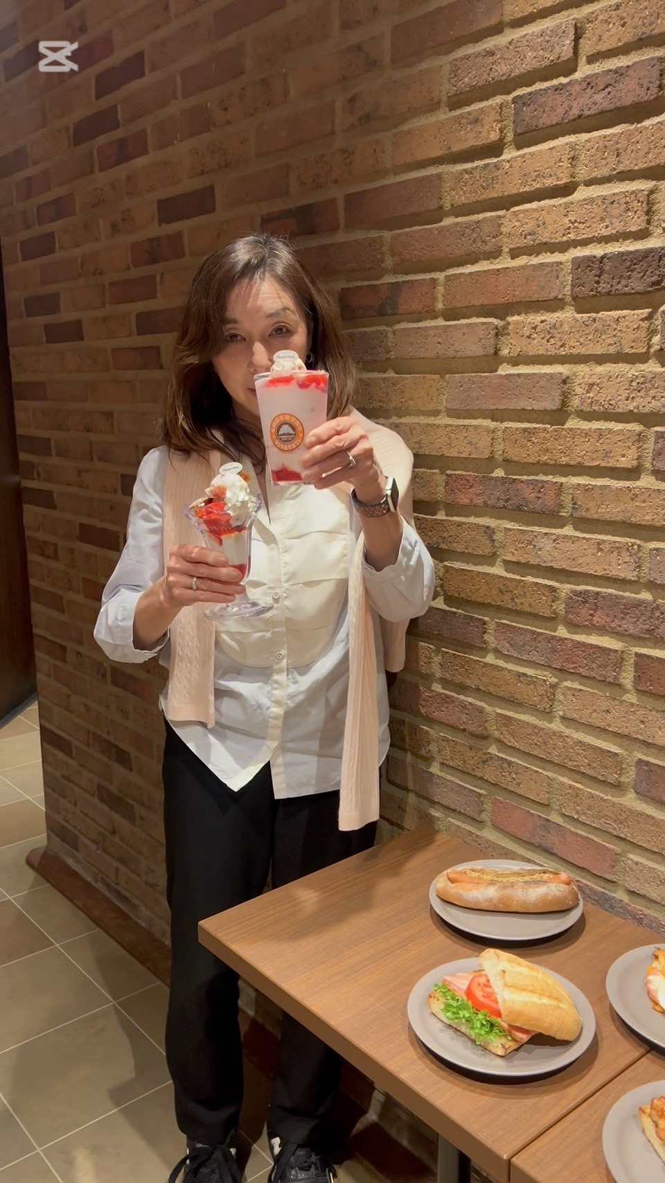 サンマルクカフェ　イチゴフェア