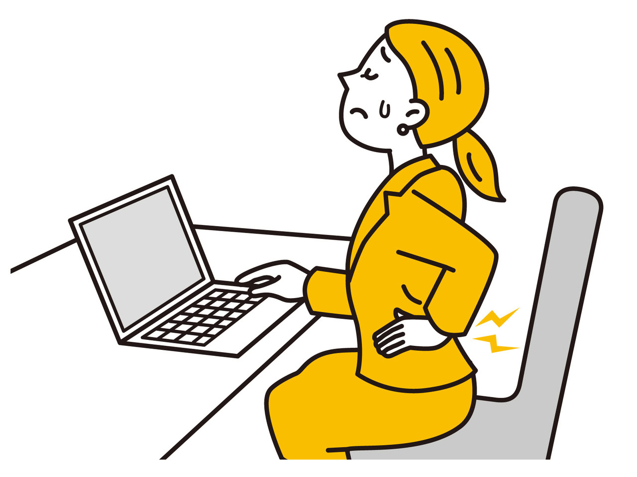 年齢だけじゃない！背中が痛くなる原因