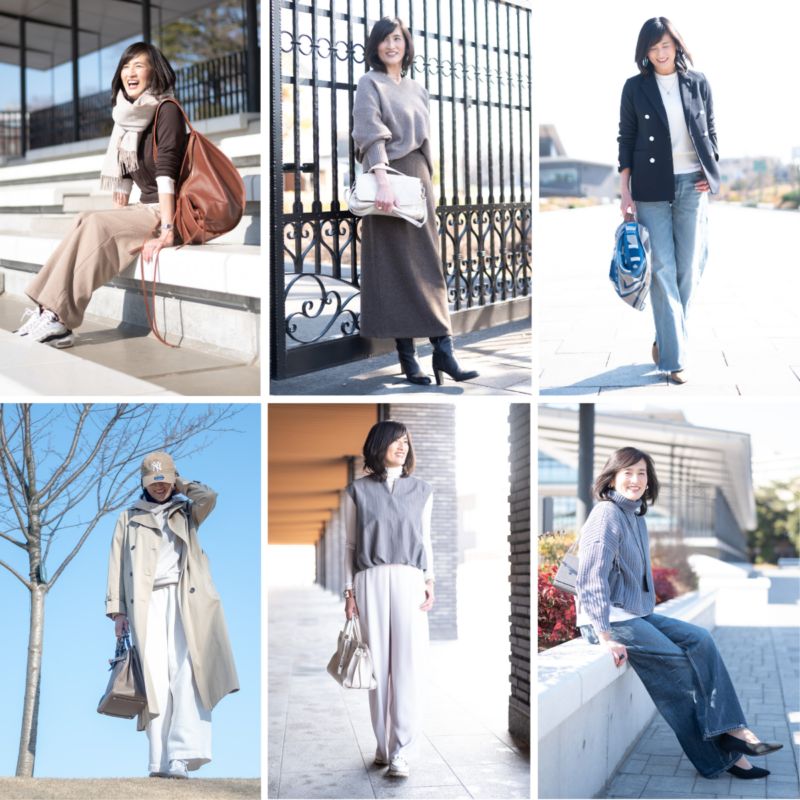 【第9位】【50代ファッション】春を満喫！「デニム」「スウェット」「きれいめ」コーデのおしゃれを底上げする着こなし6選