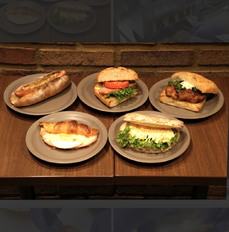 サンマルクカフェ　プレミアムホットサンドBLT